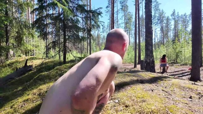 Превью Грязный анальный разврат на природных просторах № 46829